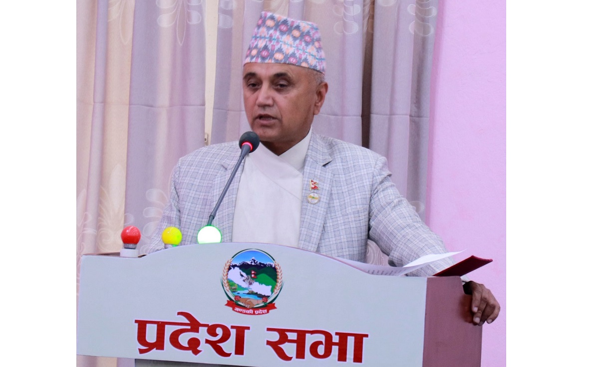 खगराज अधिकारी। तस्बिर: रासस